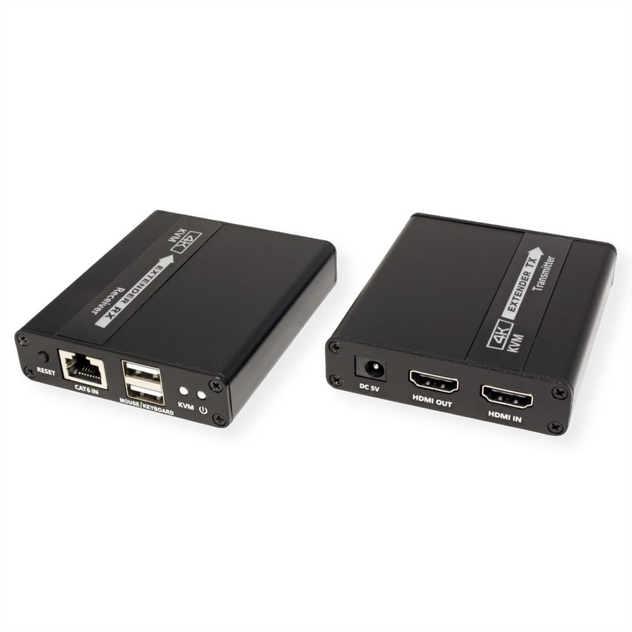 VALUE KVM-Extender via Cat.6/6A, HDMI, max. 70m