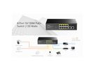 CUDY FS1010P 8-Port 10/100M PoE+ Switch 2 Uplink Ports 120W