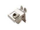 ROLINE DIN Rail Adapter, empty, double for 2x Keystones