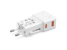 VALUE POCKET Travel Charger, EU/UK/US, 2x Ports (A+C), 25W
