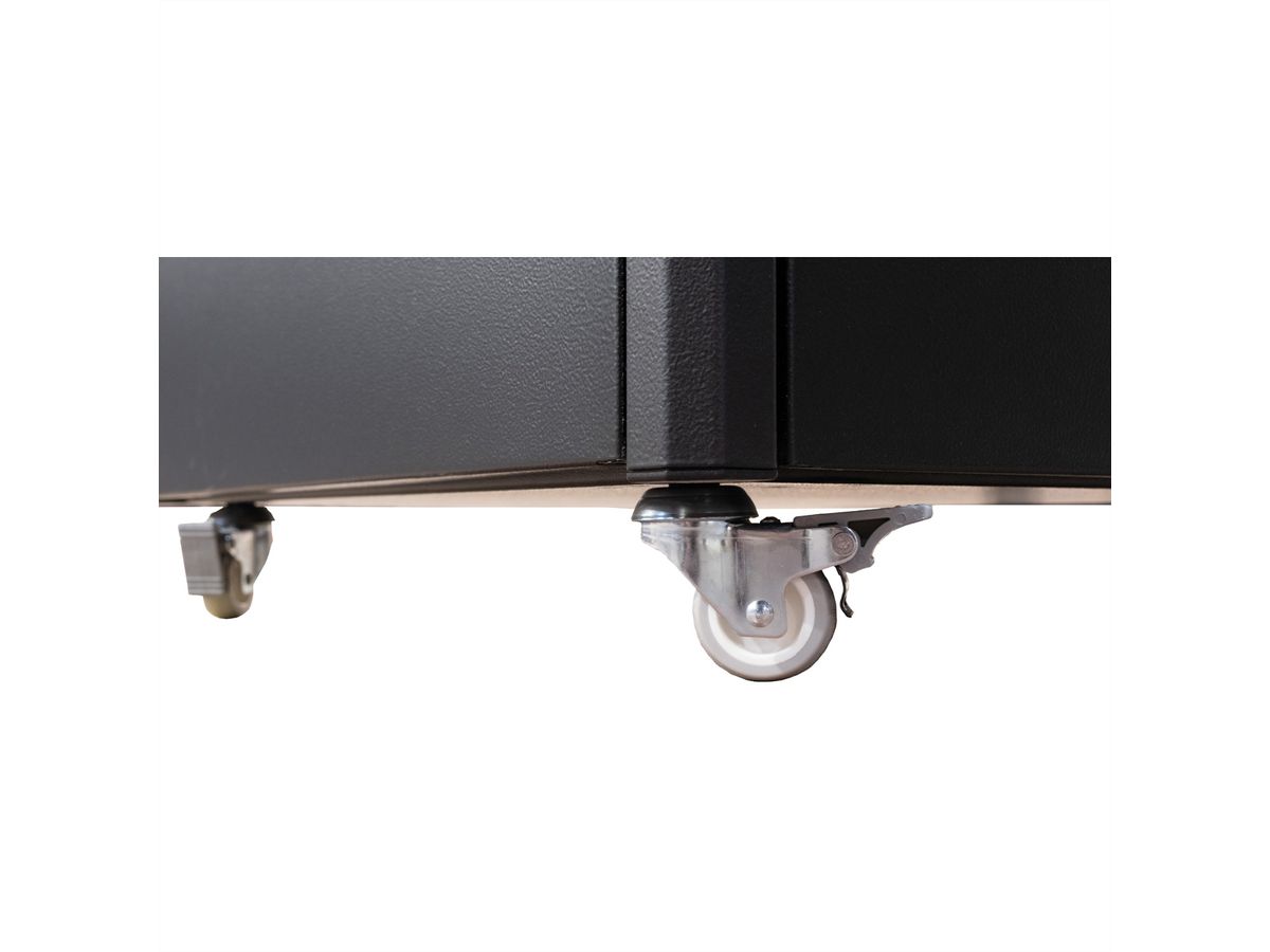 ROLINE Swivel castors for wall housing Basic Plus, 80kg