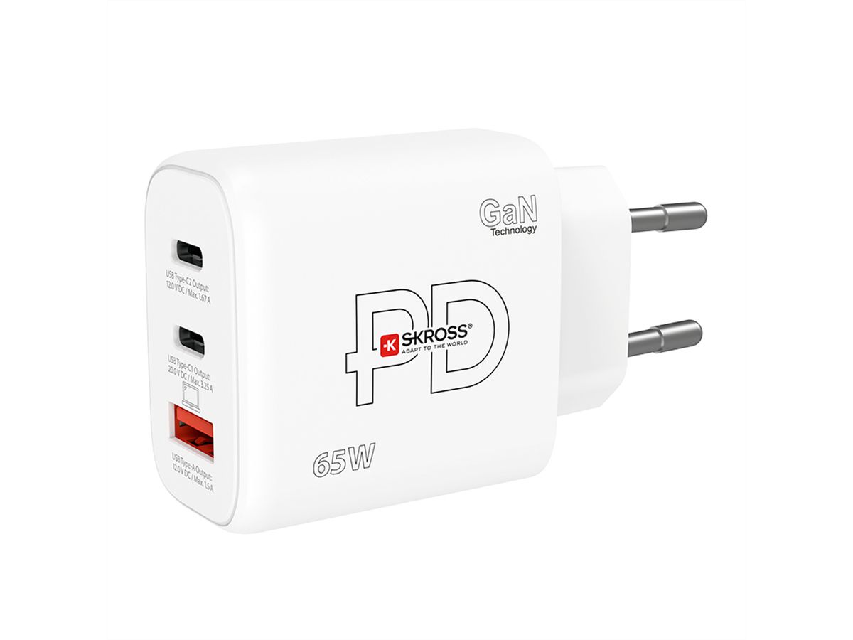 Skross Oplader 65W PD EU