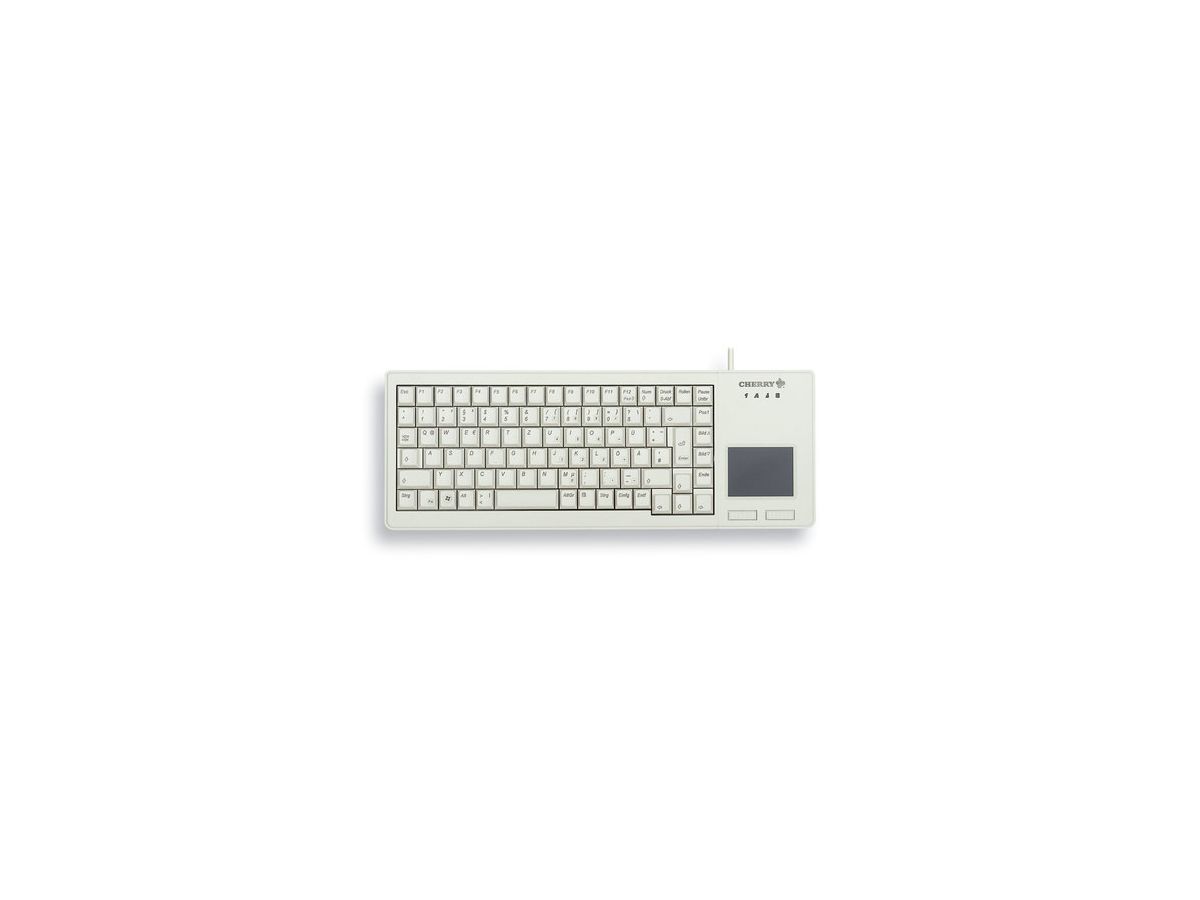 CHERRY XS Touchpad toetsenbord USB QWERTY Amerikaans Engels Grijs