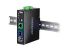 TRENDnet TI-BF711SFP Industrial Medienkonverter 10G SFP+ auf 10G  PoE++