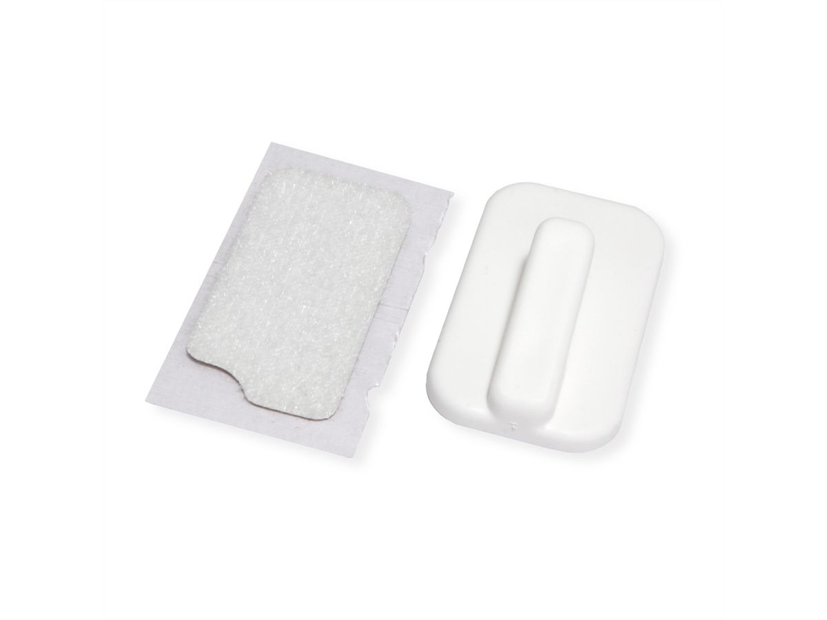 VELCRO® HANGables Mikro-Klebe-Haken 225g, 4 St. wiederablösbar, weiß