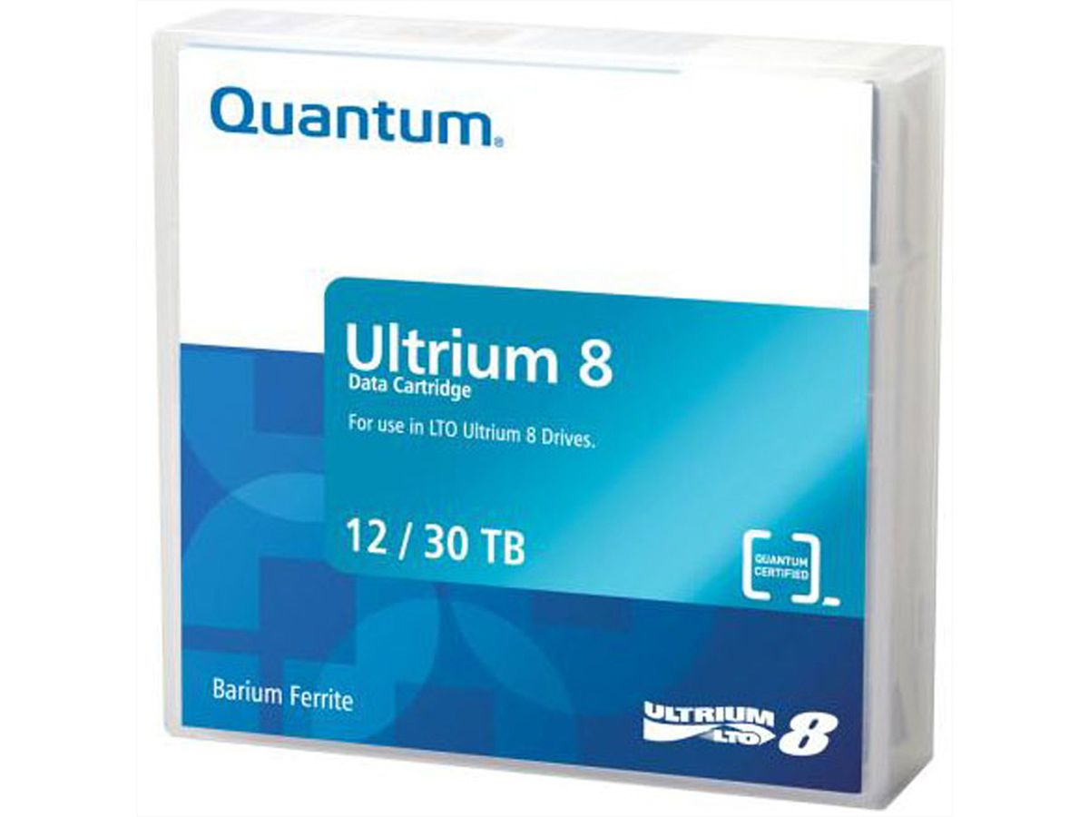 QUANTUM Ultrium 8, 12TB/30TB