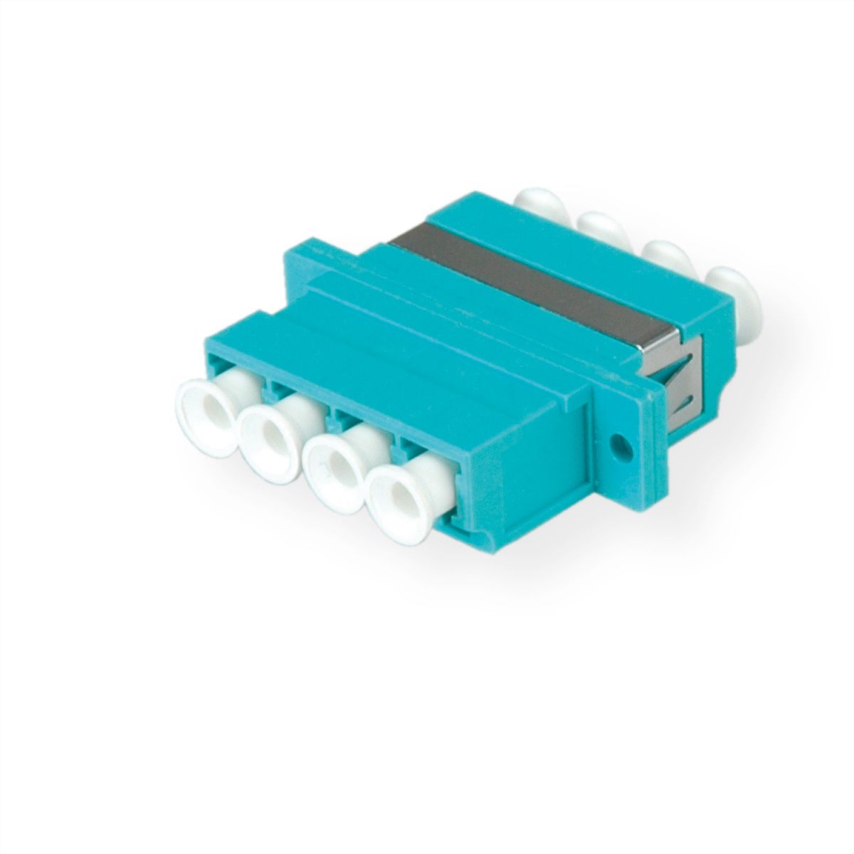 VALUE  Fibre Optic Adapter LC quadruple, OM3, PB
