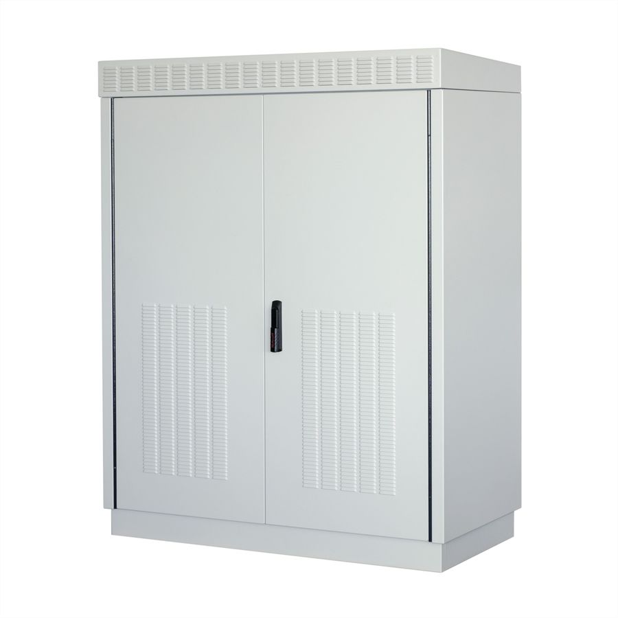 SCHROFF modulaire buitenluchtkast met dubbele deur, ventilator, 1530H 29 U, 1300W 630D