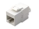 ROLINE Keystone Jack, Cat.6A (Class EA), RJ-45, UTP, tool-free, SLIM and SHORT, white
