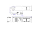 BACHMANN CONI 1xUK 90° 2xCM, Power 0.2m GST18i3 Unitd Kingdom