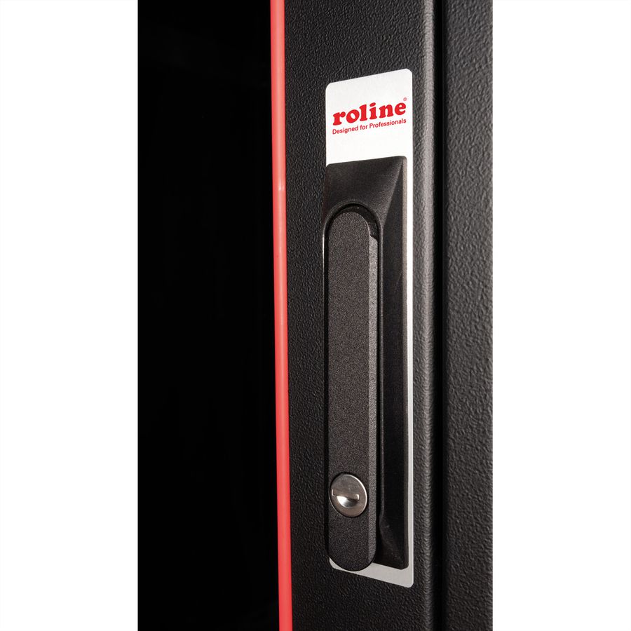 ROLINE 19-inch Network Cabinet Pro 47 U, 600x800 WxD Glass door black
