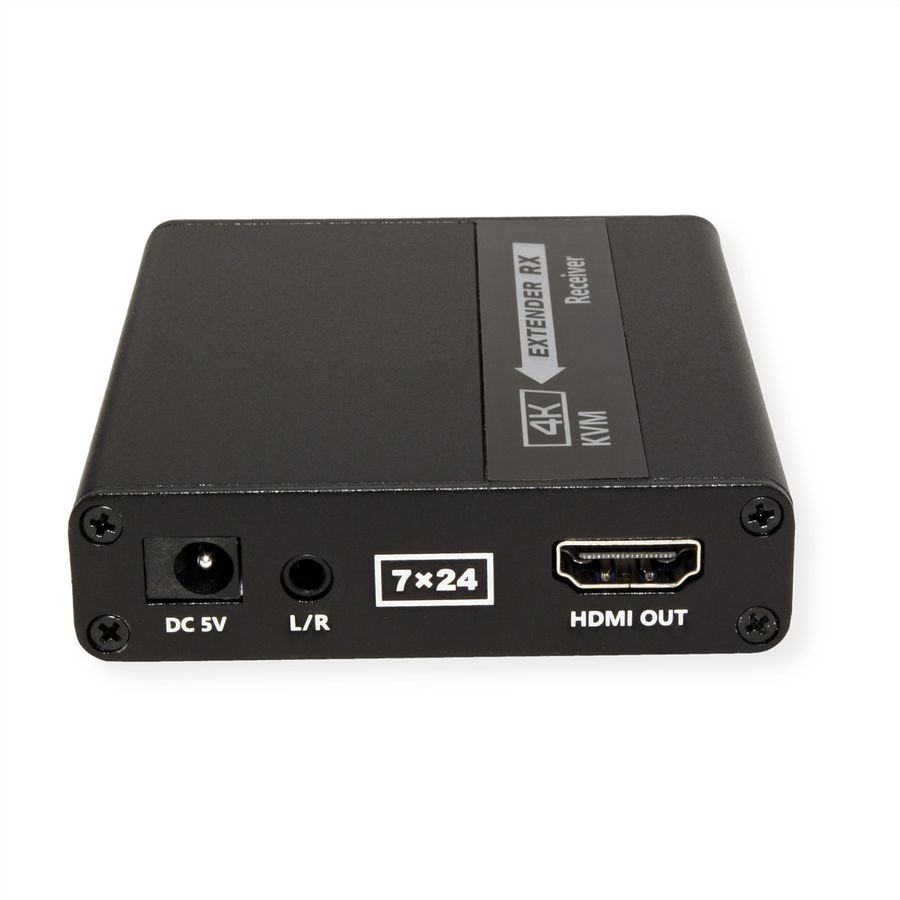 VALUE KVM-Extender via Cat.6/6A, HDMI, max. 70m