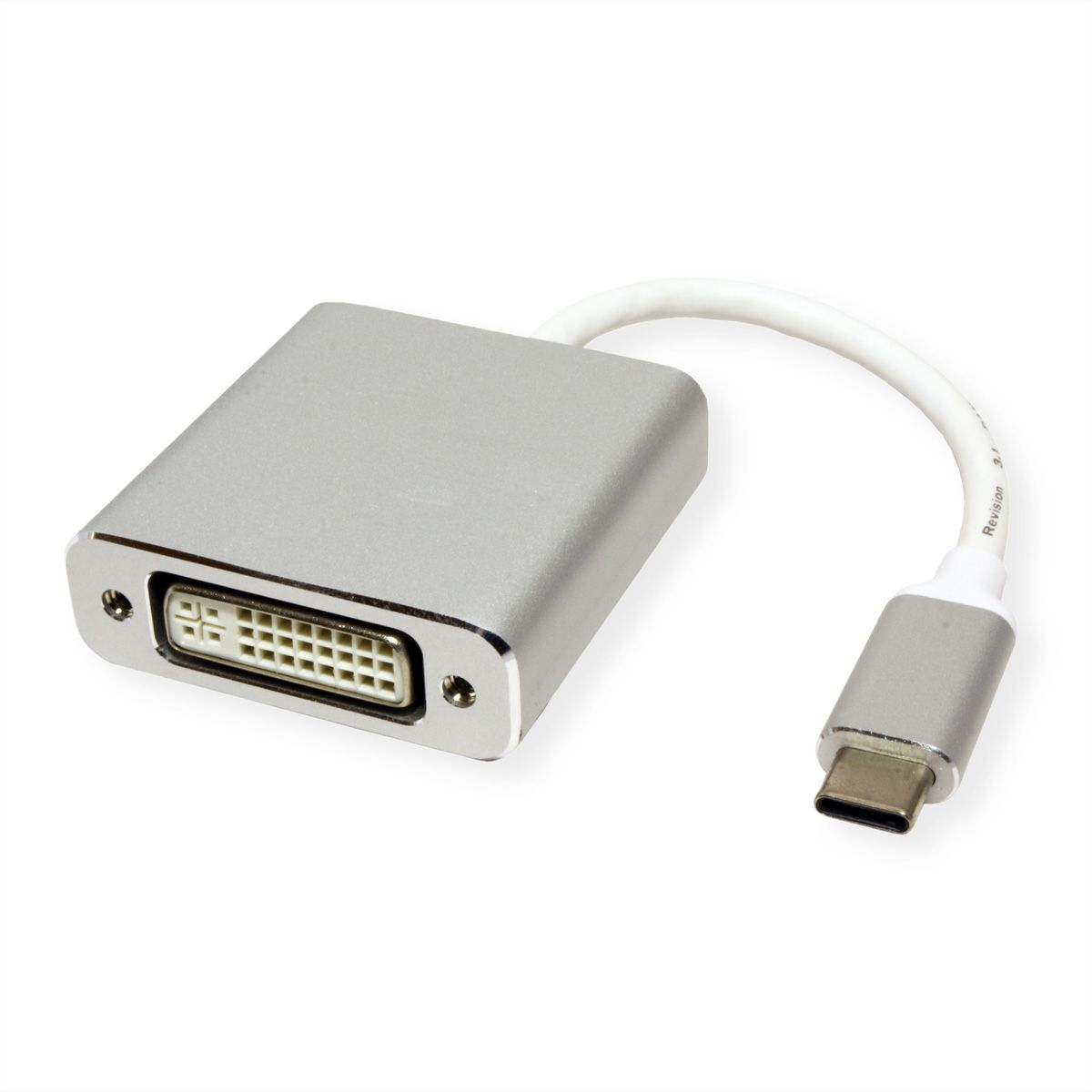 ROLINE Beeldscherm Adapter USB Type C - DVI