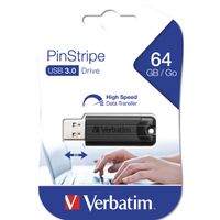 VERBATIM Store 'n' Go PinStripe USB 3.0, 64GB