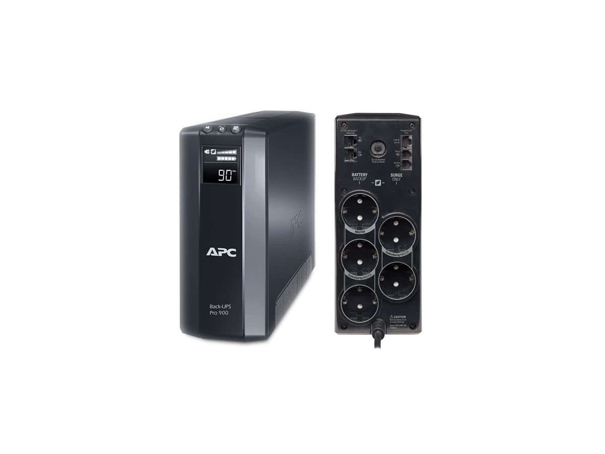 APC Power-Saving Back-UPS Pro 900, veiligheidscontact