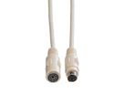 ROLINE PS/2 Cable, M - F, 10 m