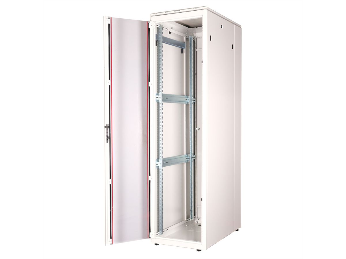 ROLINE 19-inch netwerkkast Pro 47 U, 600x1000 BxD Glazen deur grijs