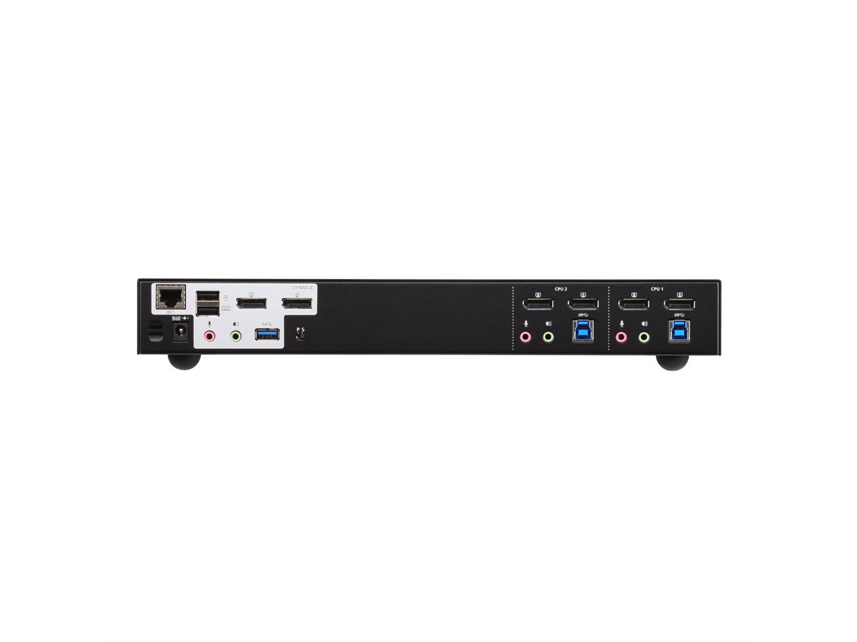 ATEN CS1942DP 2-Port USB 3.0 4K DisplayPort Dual Display KVMP™ Switch, DUAL View