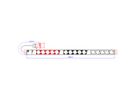 BACHMANN IT PDU ALU 0U 15 x earthing contact CEE 3x 16A red