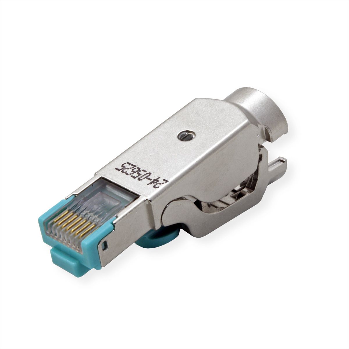 EasyLan fixLink connector RJ45, Cat.6A (ISO/IEC) Zilver