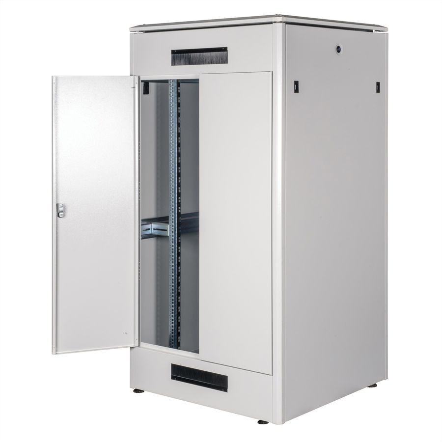ROLINE 19-inch netwerkkast Pro 32 U, 800x800 BxD Glazen deur grijs