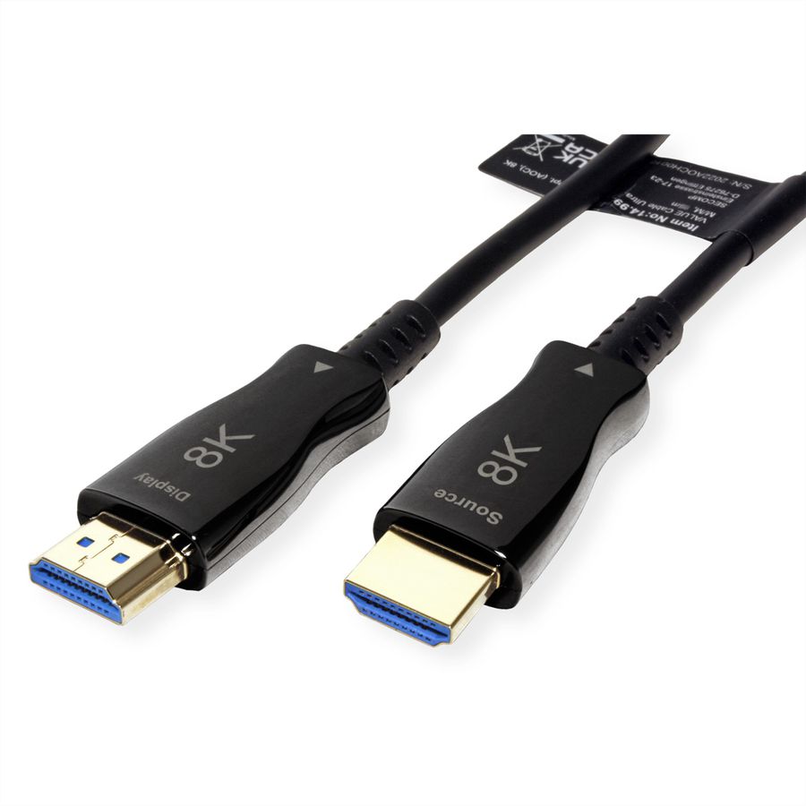 VALUE Cable UHD HDMI Active Optical (AOC), M/M, 15 m