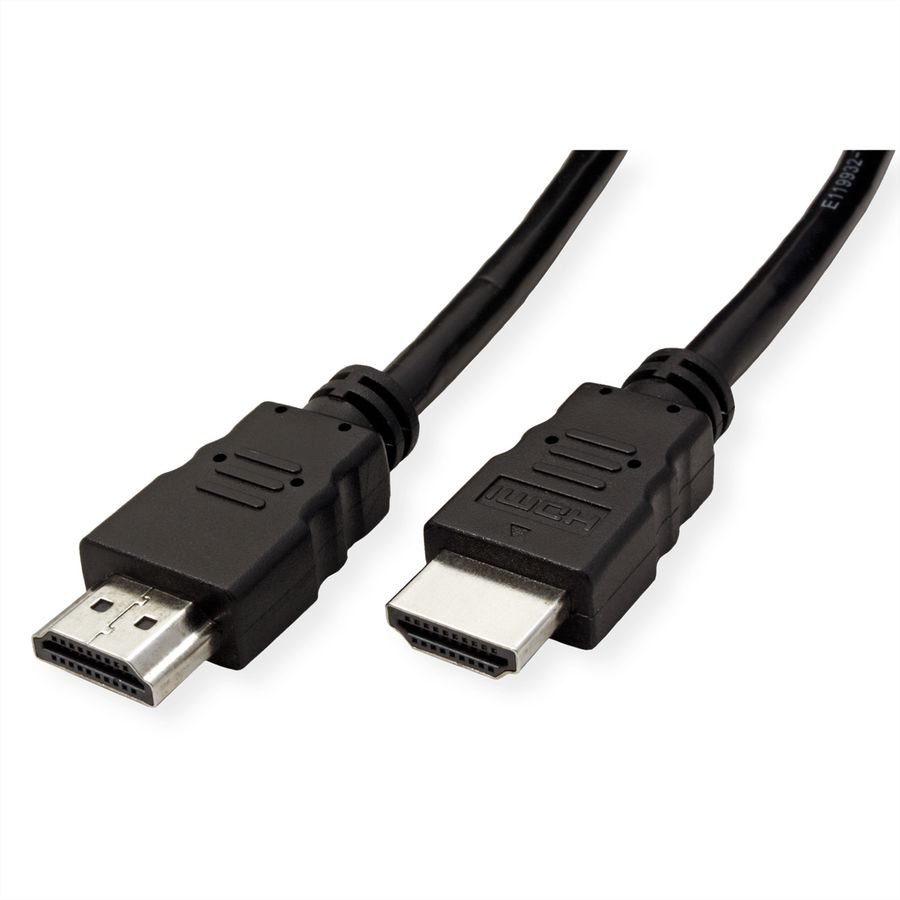 VALUE HDMI High Speed Cable, M/M, black, 2 m