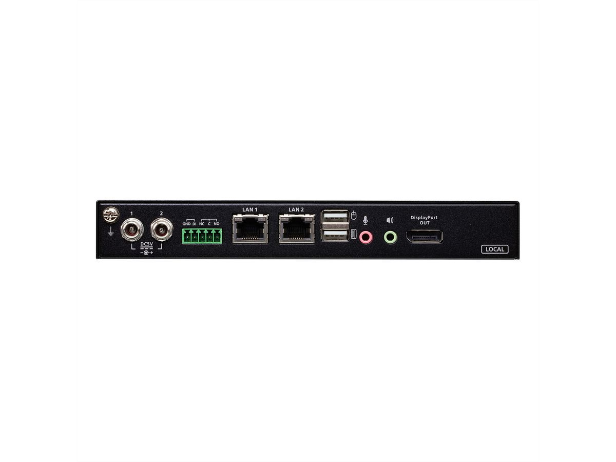 ATEN RCMDP101U Remote Share Access Single Port 4k DisplayPort KVM over IP switch