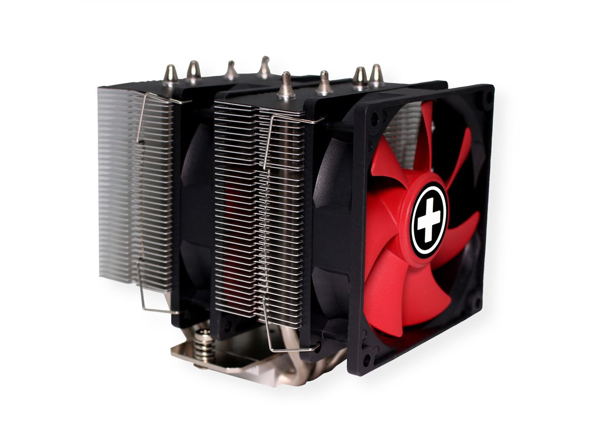 Xilence M504D AMD and Intel CPU Cooler, 2x 92mm PWM fans, 180W TDP