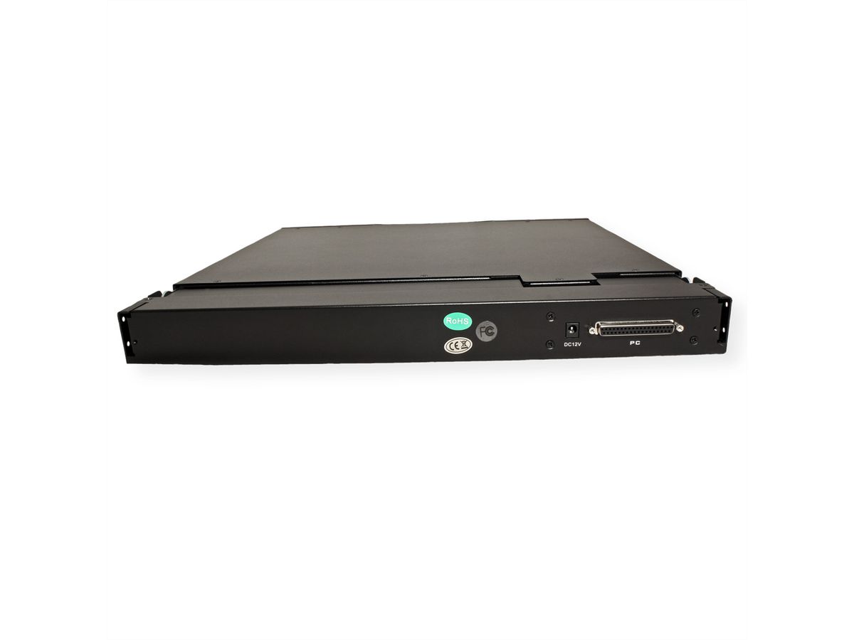 VALUE 19" LCD KVM Console, 48 cm (19") TFT, VGA, USB, UK-Layout
