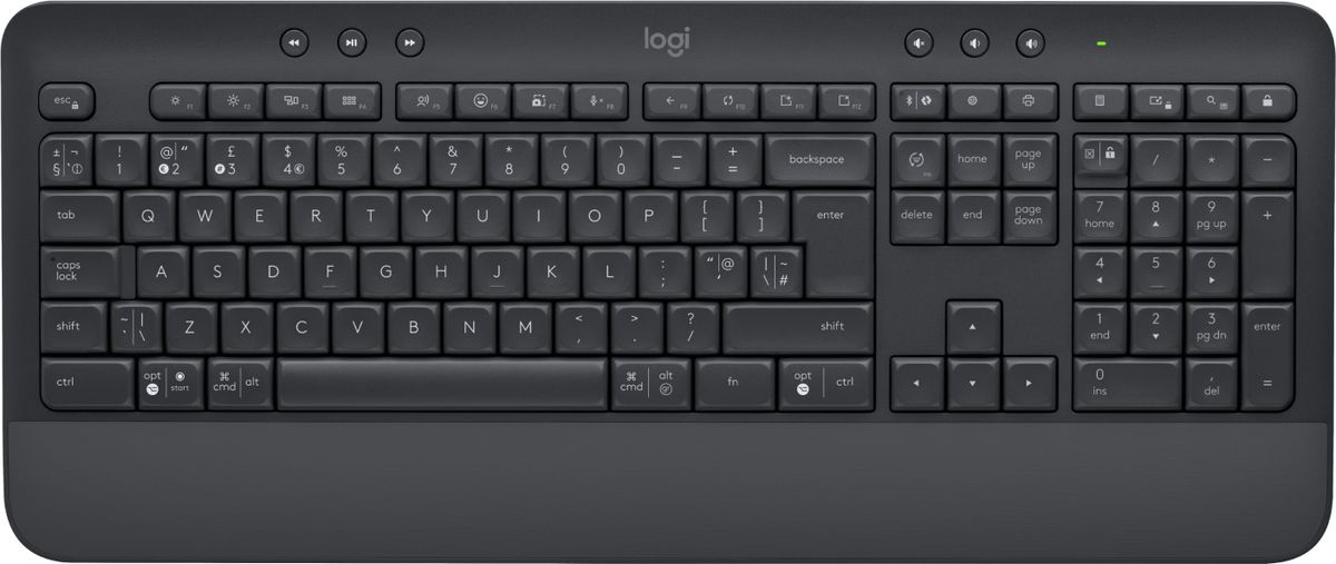 Logitech Signature K650 toetsenbord Bluetooth QWERTY Brits Engels Grafiet
