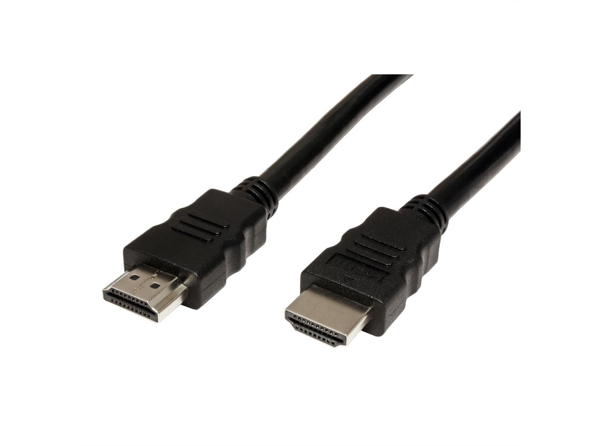 VALUE HDMI Ultra HD Cable + Ethernet, M/M, black, 1.5 m