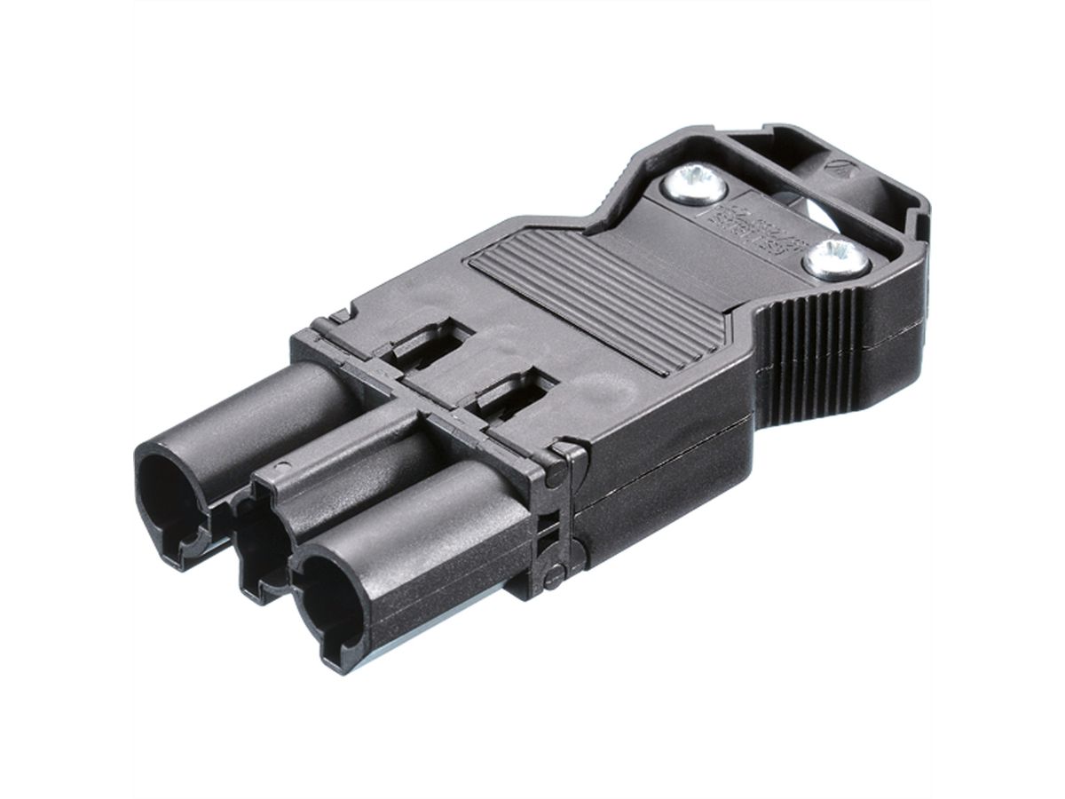BACHMANN appliance coupler GST18/3 black