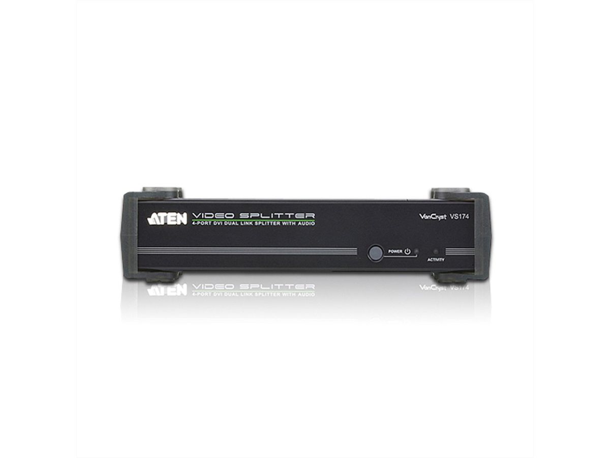 ATEN VS174 DVI Dual Link Video-/Audiosplitter, 4voudig