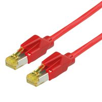 DRAKA Cat.6A (Class EA) Patchkabel UC900 / HIROSE TM31, rood, 0,5 m