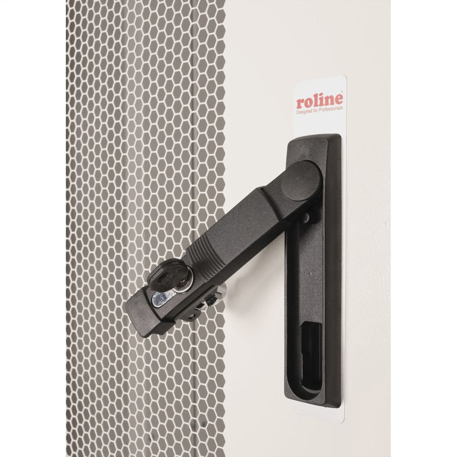 ROLINE colocation-kast 45HE 800x1000 mm, 2 compartimenten, grijs