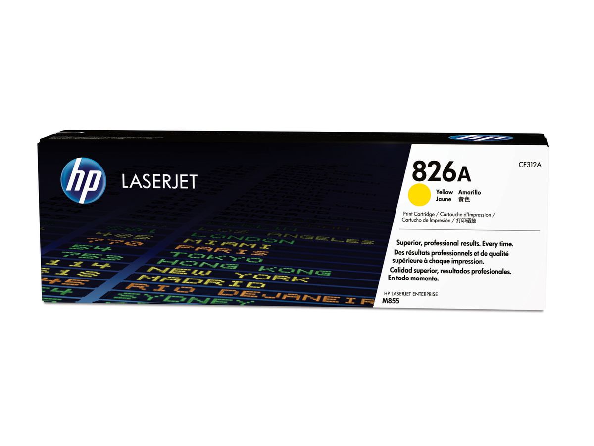 HP 826A originele gele LaserJet tonercartridge