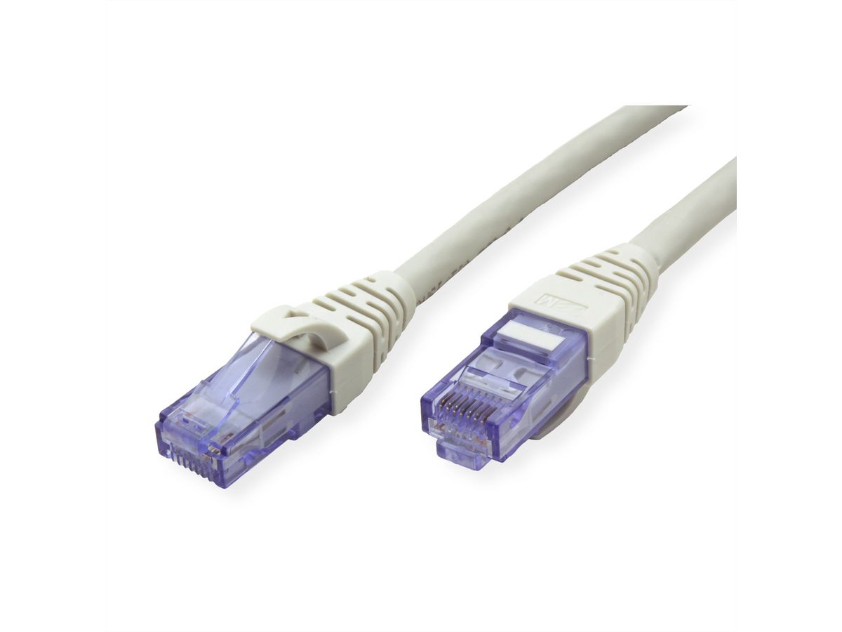 ROLINE UTP Patch Cord Cat.6A, Component Level, LSOH, grey, 0.3 m