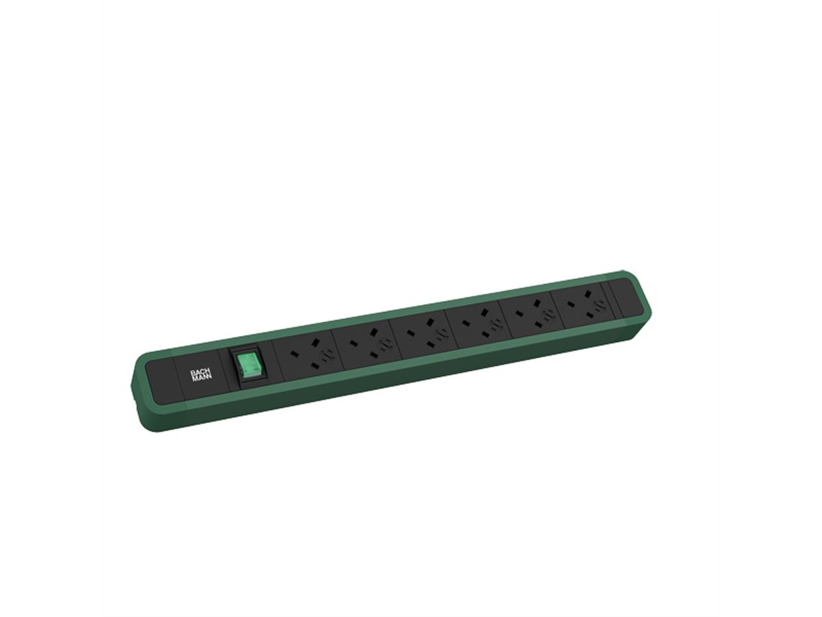 BACHMANN PRIMO 2 6xUK 1xswitch 2.0m UK RAL6028