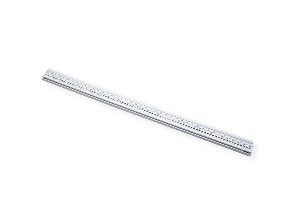 SCHROFF Horizontal Rail, Rear, Type H-ST, Heavy, Standard, 84 HP