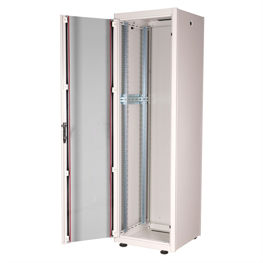ROLINE 19-inch netwerkkast Basic 42 U, 600x600 BxD Glazen deur grijs