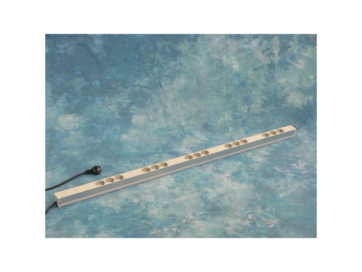 SCHROFF Socket Strip, SCHUKO, 15 Sockets