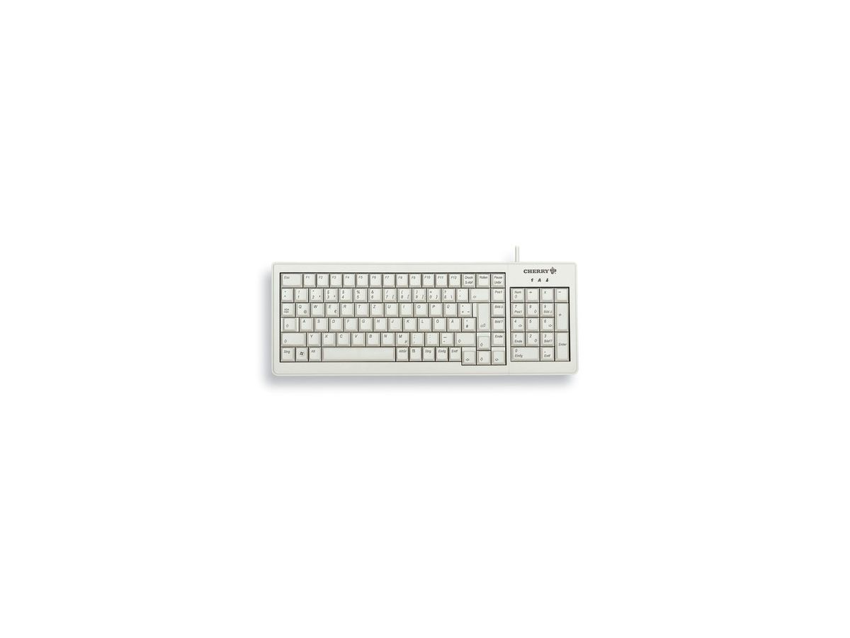 CHERRY XS USB QWERTZ Duits Grijs