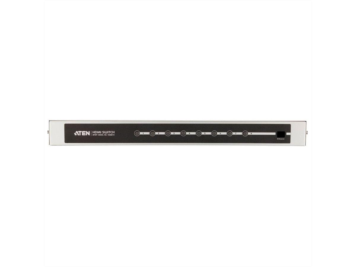ATEN VS0801H 8-poorts HDMI A/V-switch met infrarood afstandsbediening