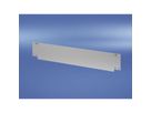 SCHROFF Inpac voorpaneel met bodemplaat, 2 HE, 2,5 mm, Al, geanodiseerd, onbehandelde randen