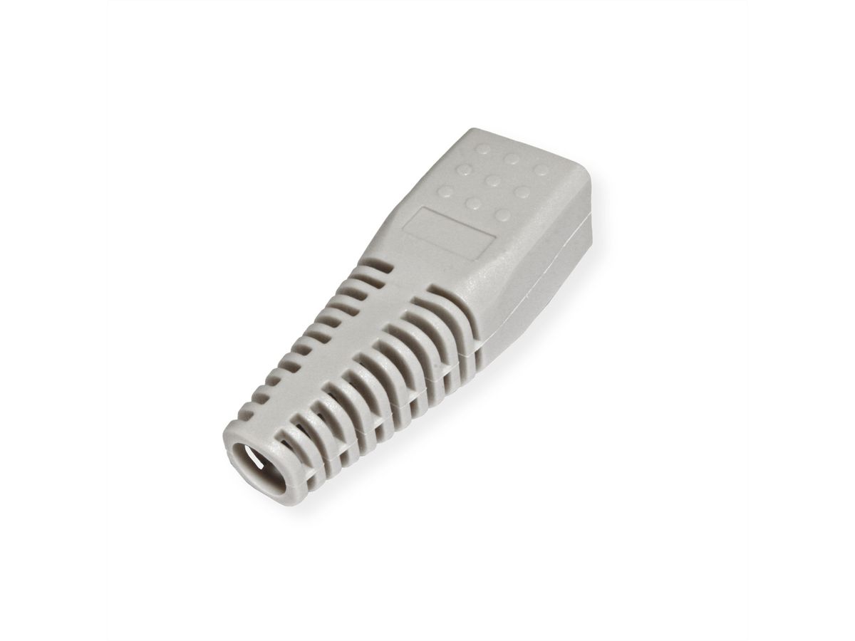 ROLINE RJ45 tule, 10 stuks, grijs