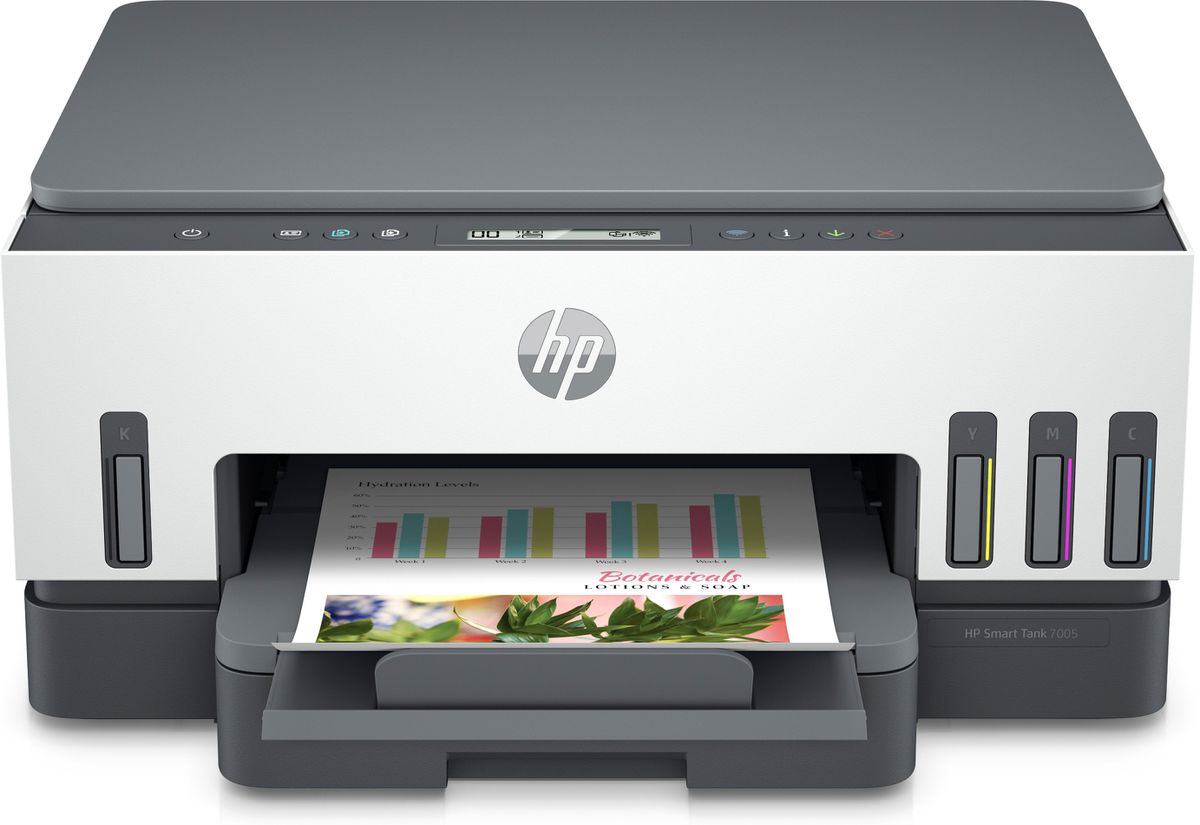 HP Smart Tank 7005 Draadloos All-in-One Kleur Printer, Dubbelzijdig printen, Kopieerapparaat, Scanner