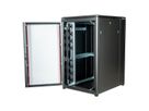 ROLINE 19-inch netwerkkast Pro 26 U, 800x1000 BxD Glazen deur zwart