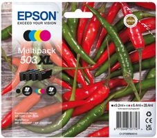 Epson 503XL ink cartridge 4 pc(s) Original High (XL) Yield Black, Cyan, Magenta, Yellow