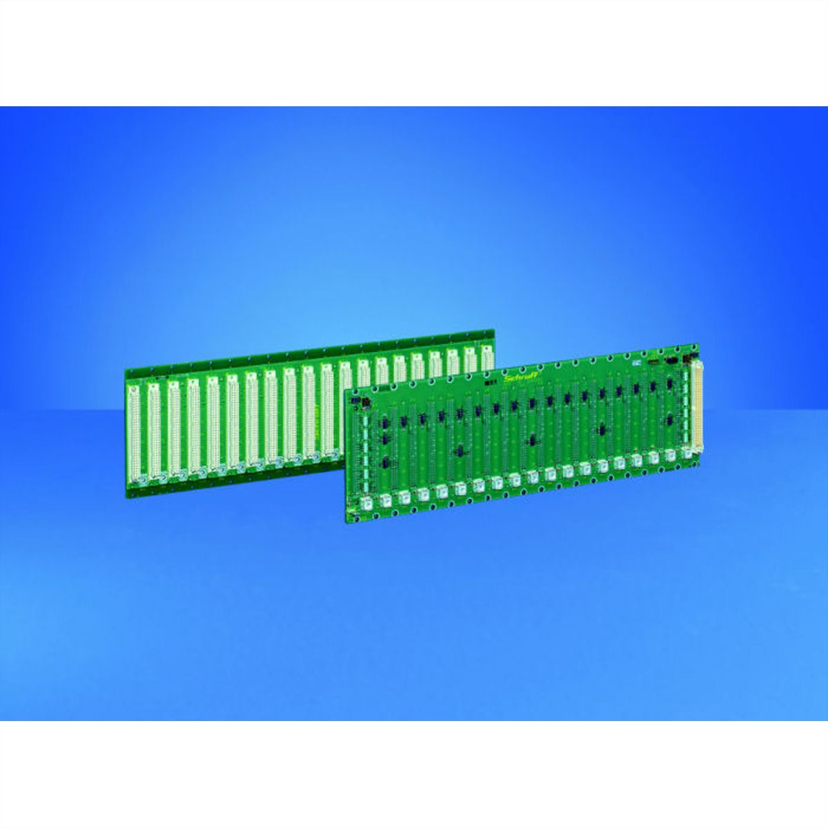 SCHROFF VMEbus J1 Backplane EDC, 3 HE, 10 Slots